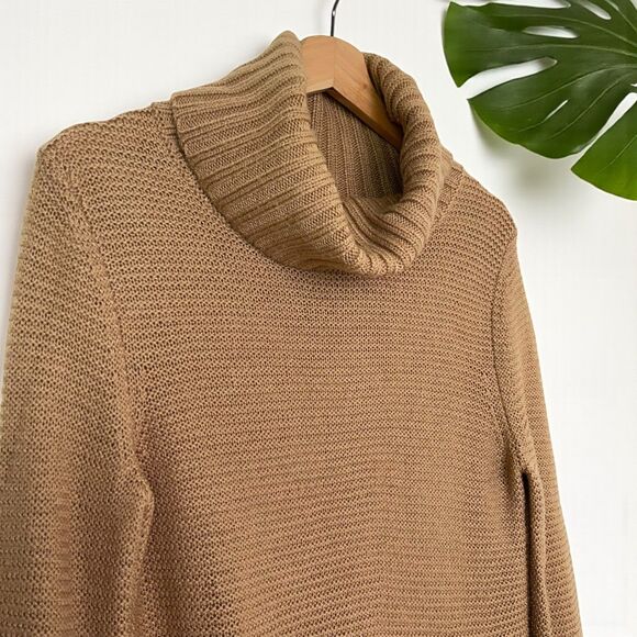 Banana Republic Camel Cowl Neck Sweater - Picture 6 of 7